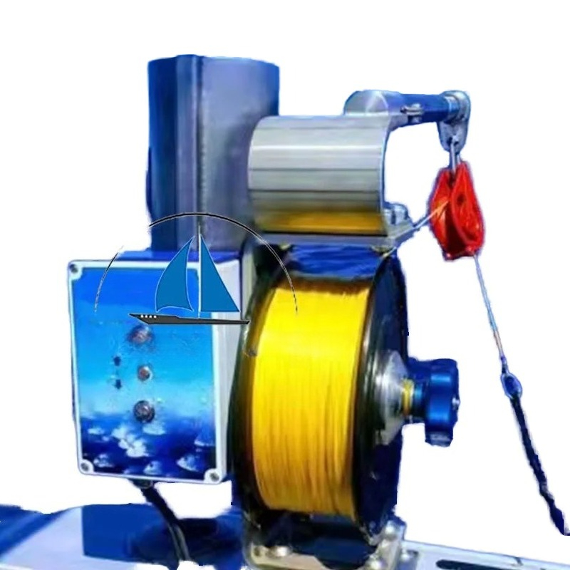 Electric Reel - Wciągarka do łodzi głębinowej, kołowrotek do