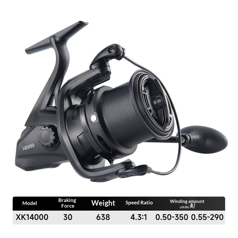 Surf Reel - Kołowrotek spinningowy Teben Xk, metalowy, odporny
